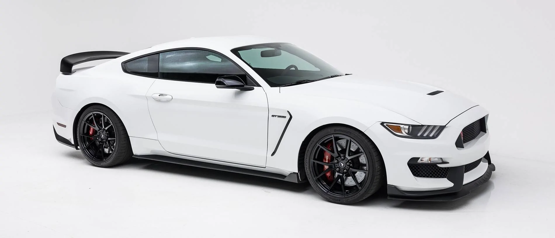 S650 Mustang 19x11 Vorsteiner VFN 501's with 305/30/19 Conti Extreme Contact tires, spacers, bolts 591A5591