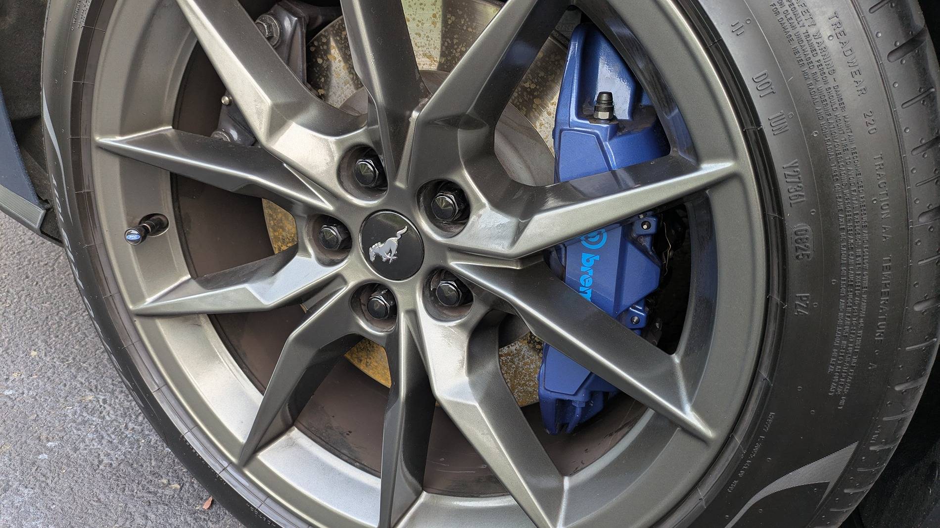S650 Mustang It can sometimes be the very smallest things that bring a smile to your face…..new tire stem covers….LOL PXL_20250726_224554368