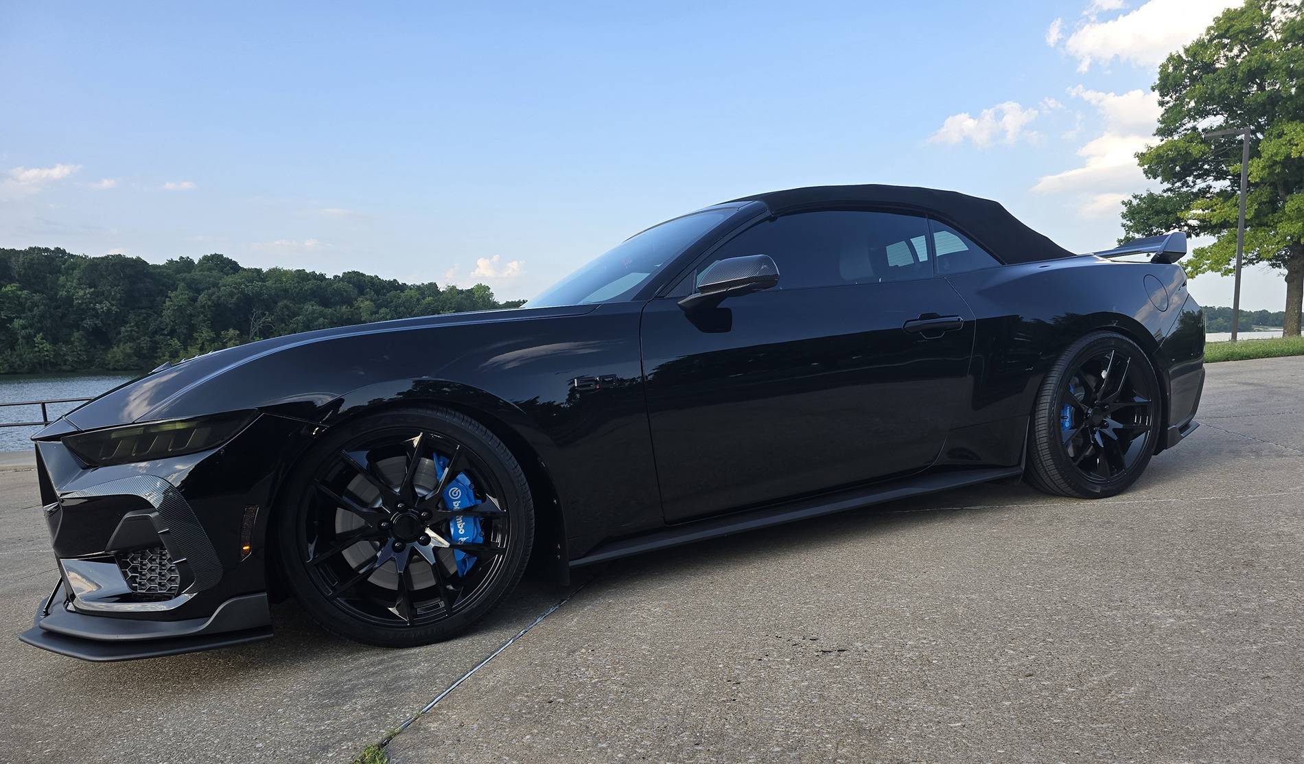 S650 Mustang Wheels off... 20250727_075846