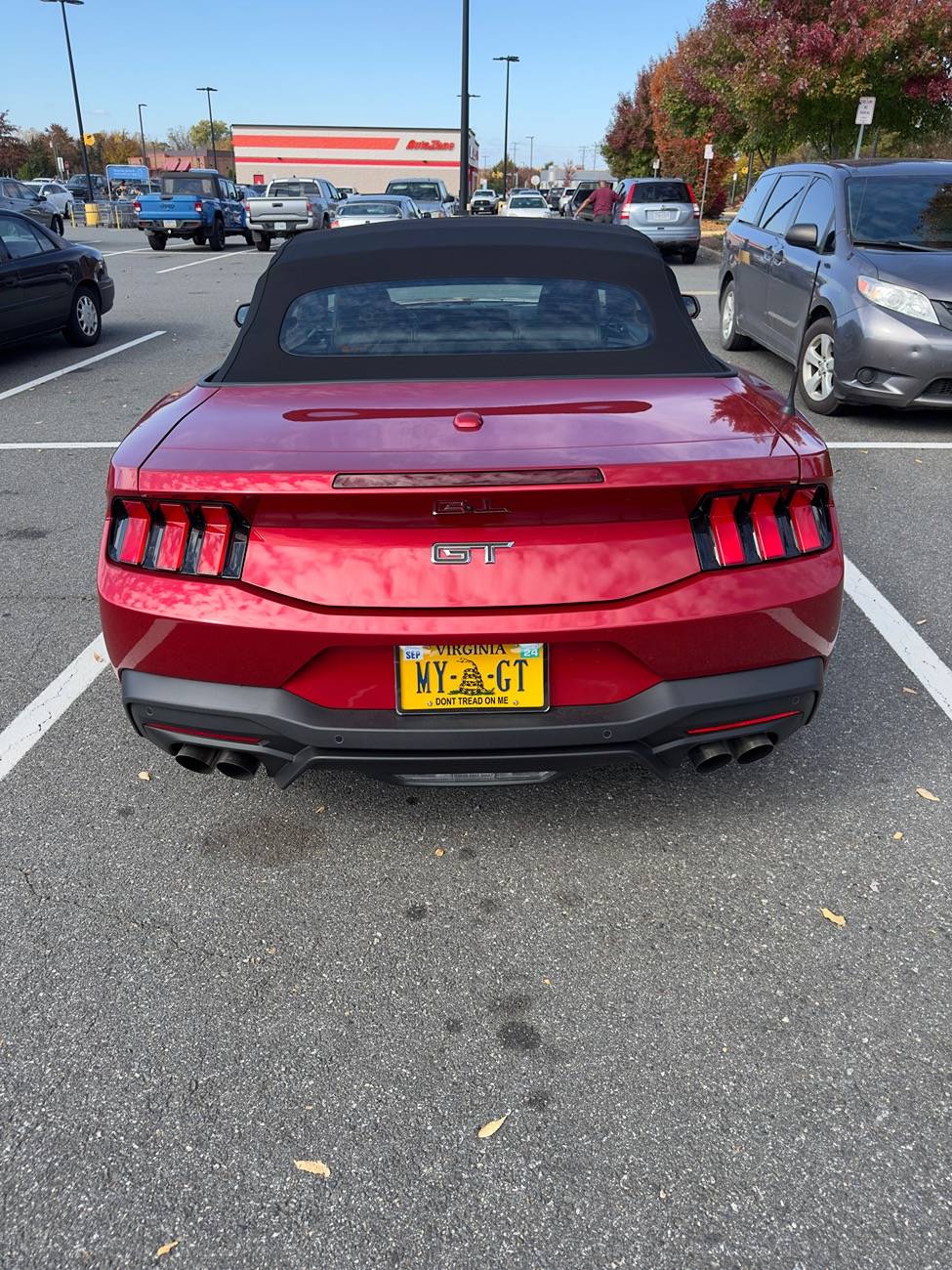S650 Mustang Best way to make the horse on the grill go away. IMG_0608