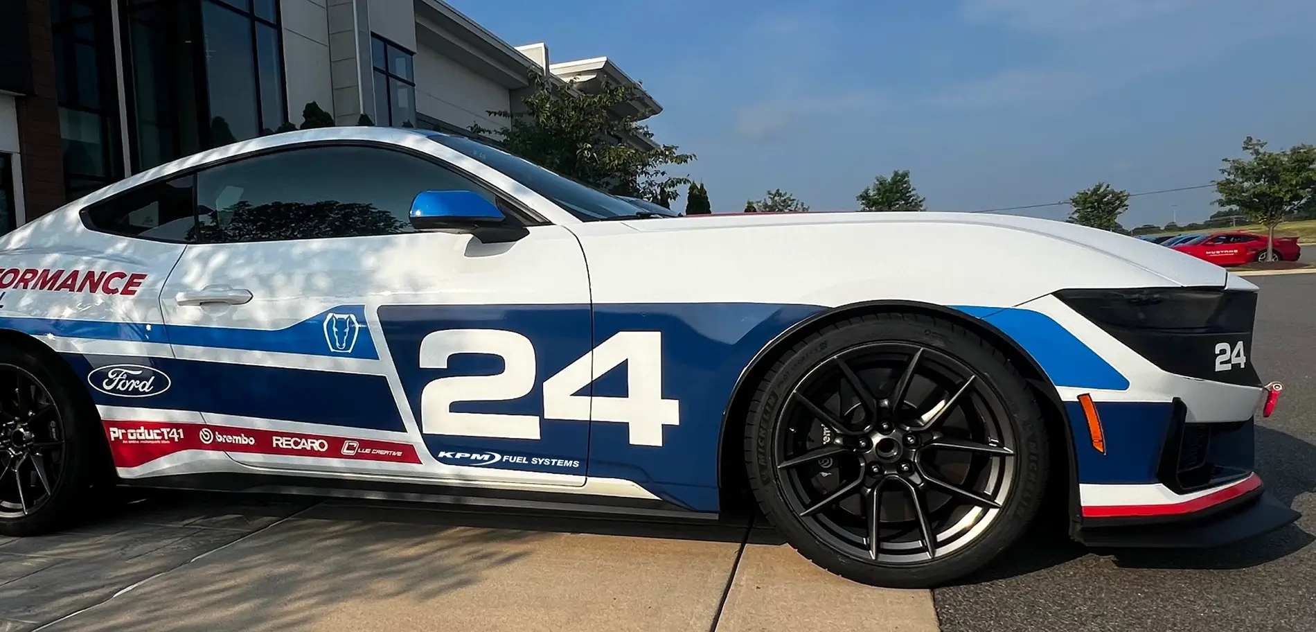 S650 Mustang Ford Performance Racing School / KPM800 Fuel system KPM FPRS LOGO