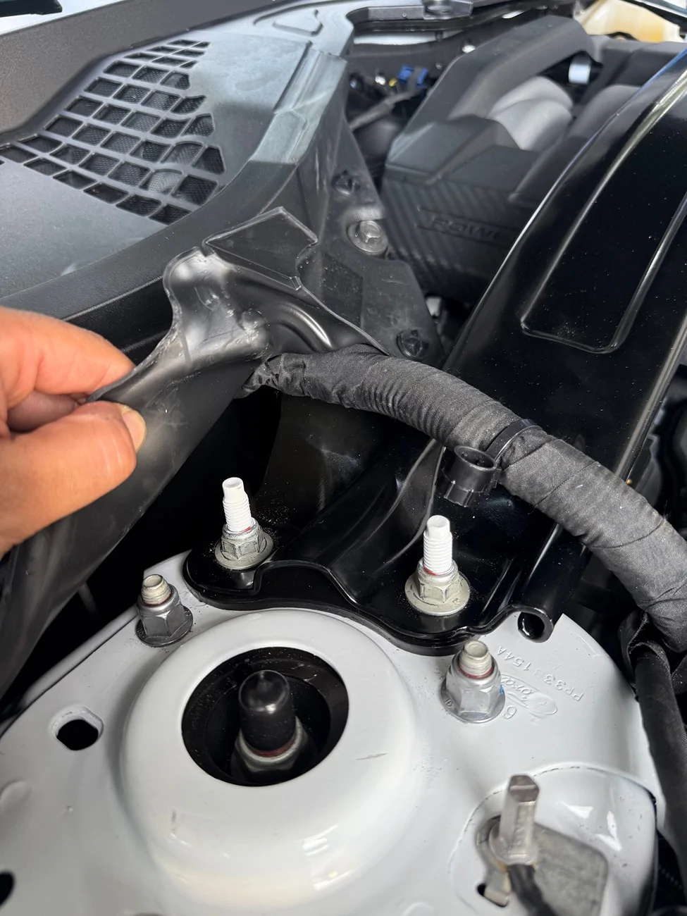 S650 Mustang Broke stud While Installing Strut Tower Brace IMG_5910