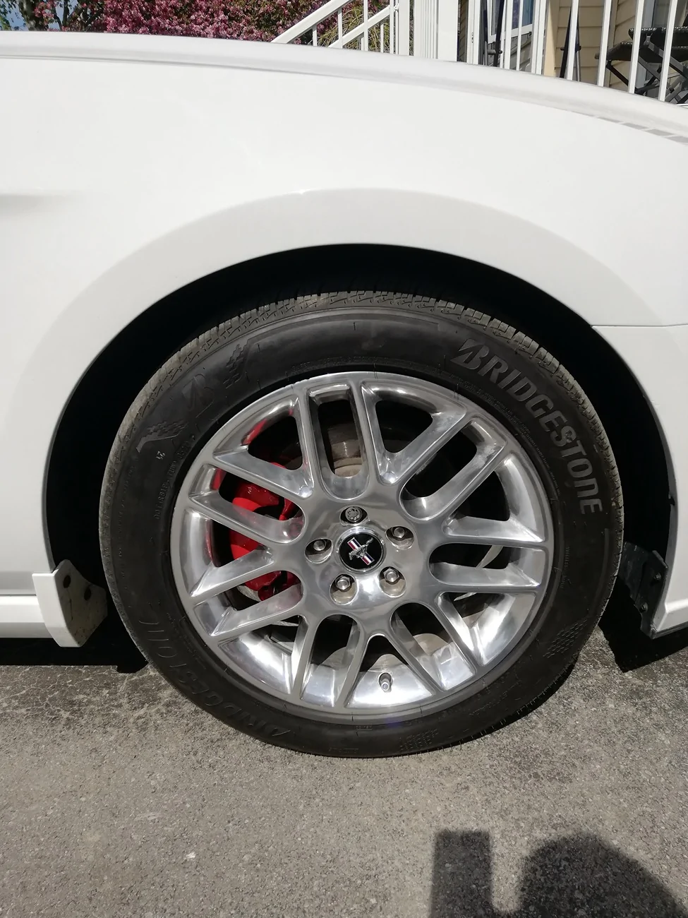 S650 Mustang Red Brembo Caliper rock chip!!!!!! IMG_20220514_151812