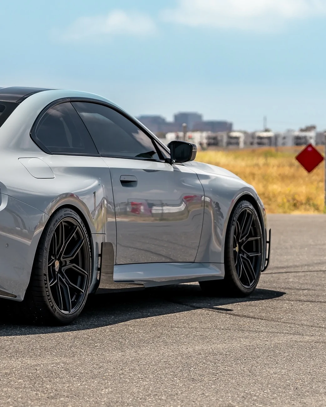 S650 Mustang MV Forged+ MVF5 Vertical Forged Wheels Available in 20 - Vibe Motorsports bmw-m2-g87-mvf5-satin-black-004