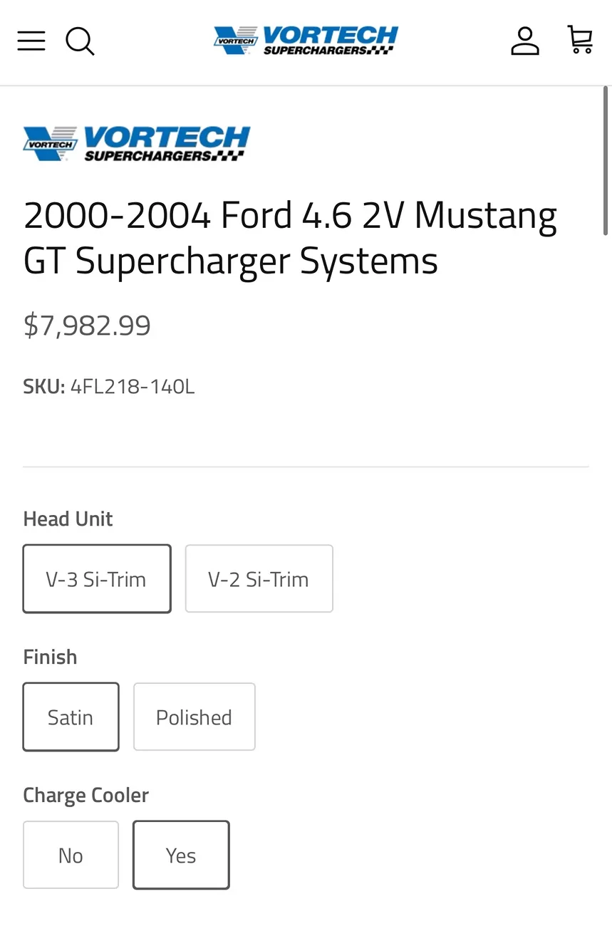 S650 Mustang Supercharger pricing IMG_8544