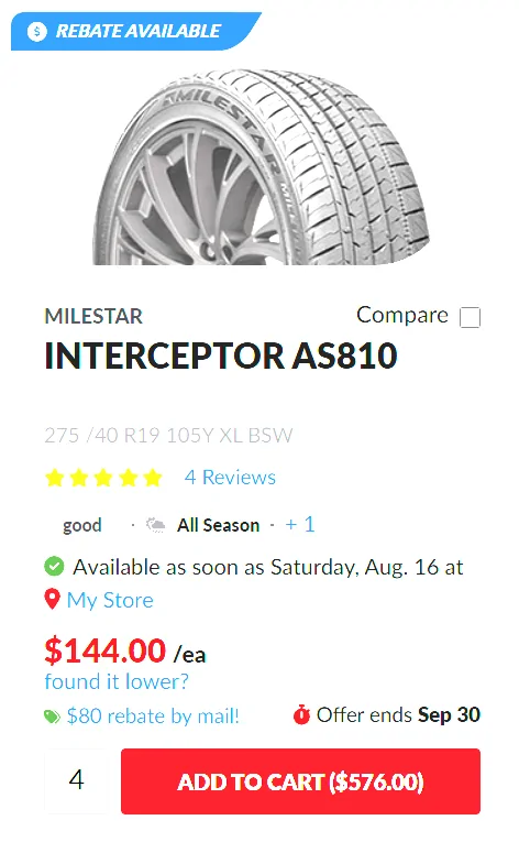S650 Mustang 19x10 +35 with 275/40R19 with lowering springs? Screenshot 2025-08-13 003717
