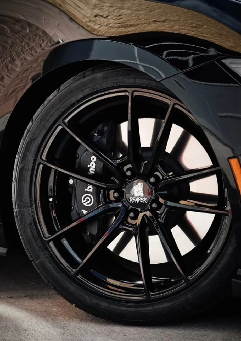 S650 Mustang Custom “Venom” Wheel Caps! IMG_9491