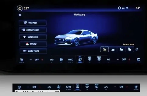 S650 Mustang Stuff you want Ford to fix in the next software update Control Screen