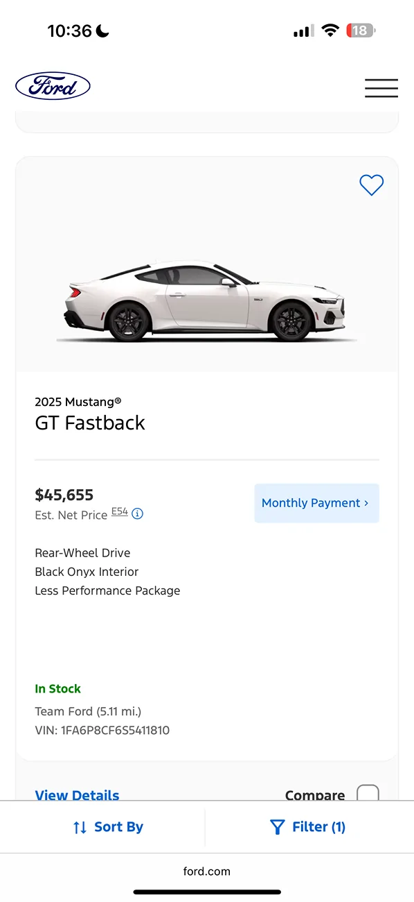 S650 Mustang Is this a good deal? 2024 GT Premium with PP IMG_2799