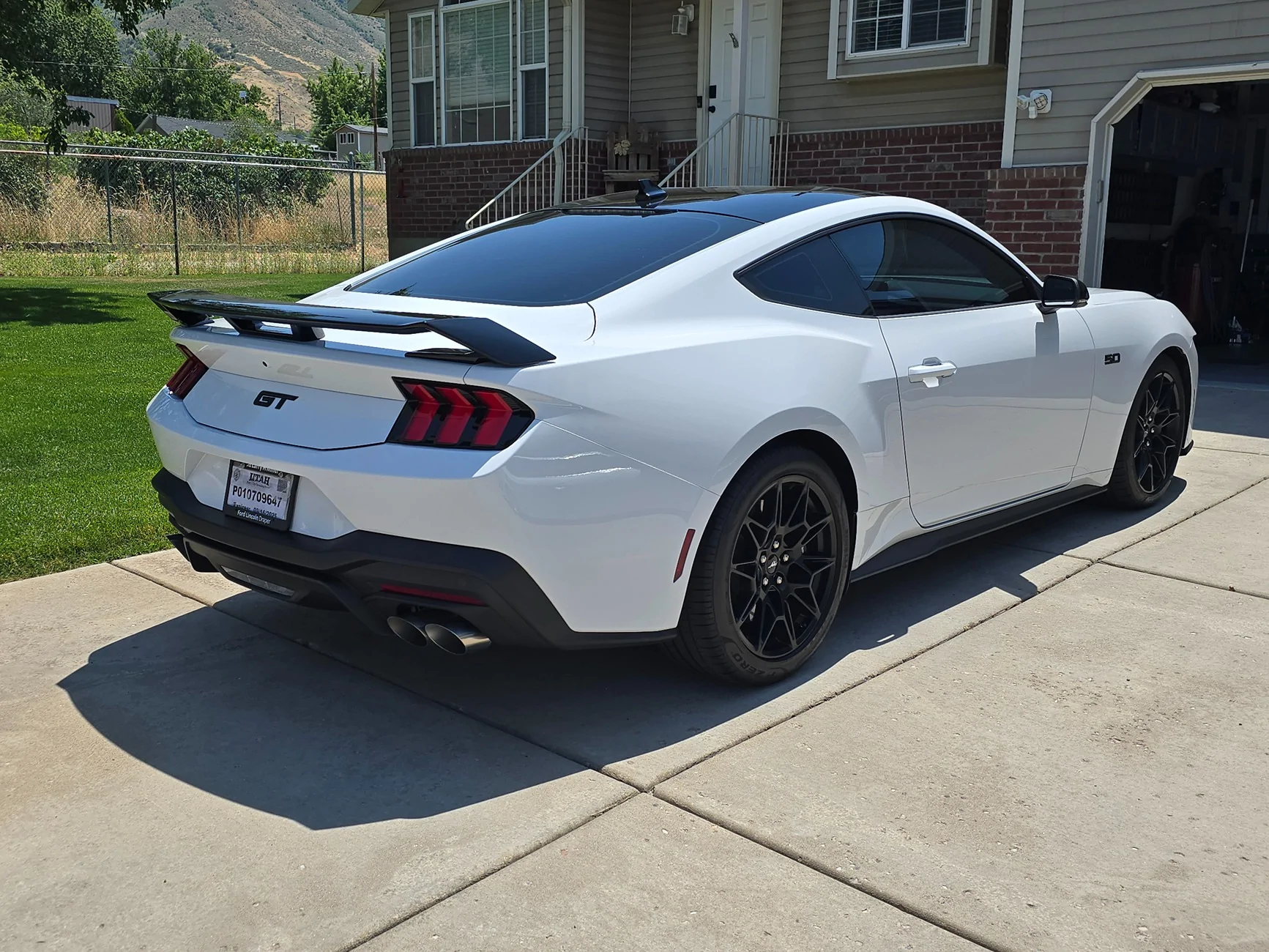 S650 Mustang Smoked tail light covers for the s650 ordered from ebay 20250627_134903