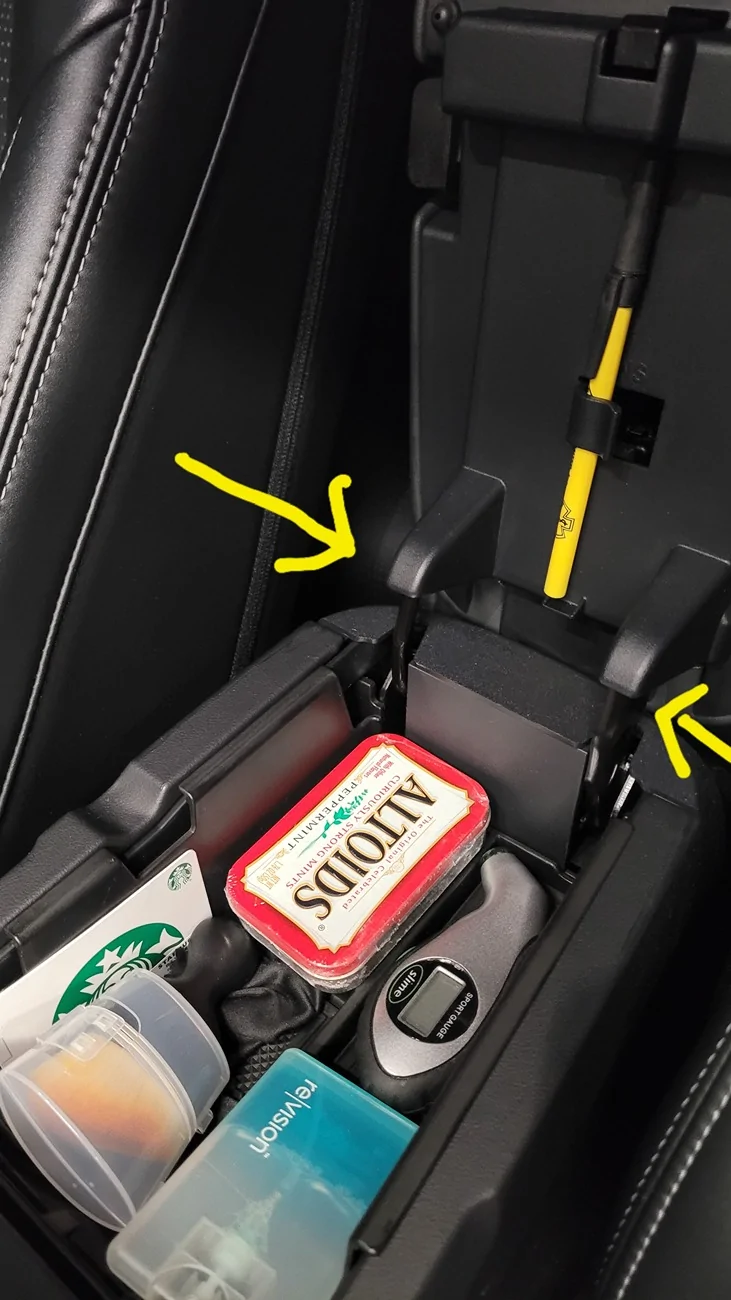 S650 Mustang One of the cheapest, handiest mods you can do in 10 seconds for your interior. Door handle pockets fit and look great! 20250817_120524