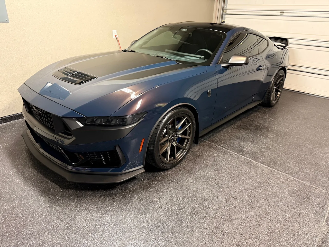 S650 Mustang 2025 Mustang Darkhorse, 6 speed, Premium, Handling Package, Blue Ember, 321 miles!  Price drop = 66,500! (81,350 MSRP) IMG_0223