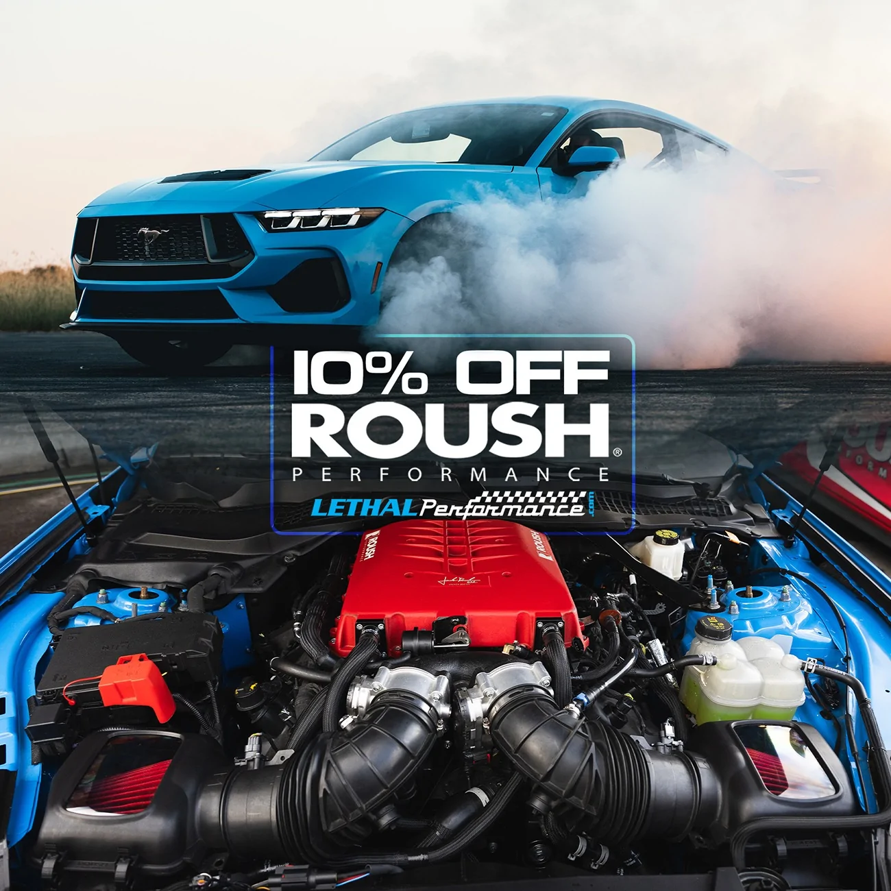 S650 Mustang 10% OFF Roush here at Lethal Performance! 10% off roush