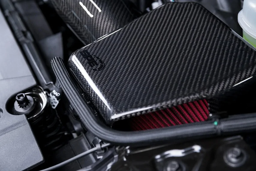 S650 Mustang SPE 2024-2026 Mustang 5.0L Cold Air Intake in CARBON FIBER Available at Beefcake Racing! 536998336_18525396541042830_7667355248419555011_n