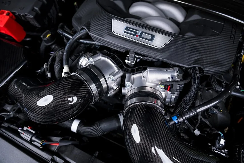 S650 Mustang SPE 2024-2026 Mustang 5.0L Cold Air Intake in CARBON FIBER Available at Beefcake Racing! 537506228_18525396532042830_7121820816036119646_n