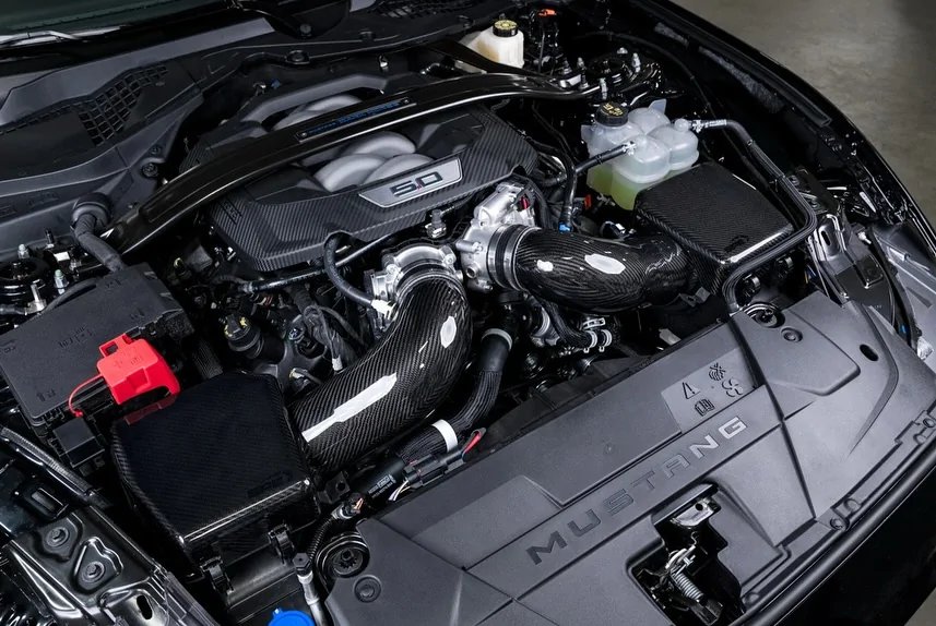 S650 Mustang SPE 2024-2026 Mustang 5.0L Cold Air Intake in CARBON FIBER Available at Beefcake Racing! 537453899_18525396505042830_8683114149308094876_n