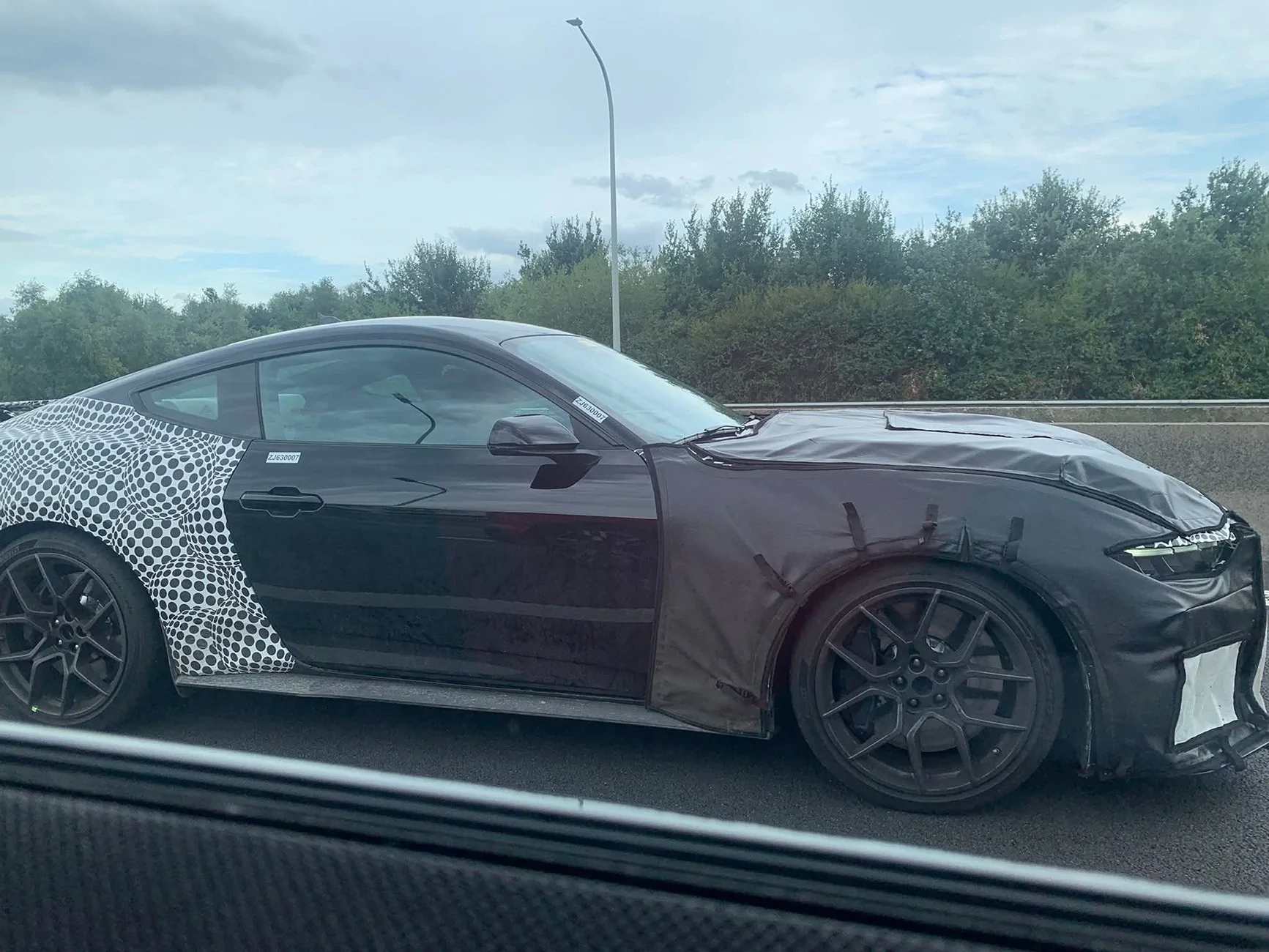 S650 Mustang New Camouflaged Mustang spotted in Belgium! FB_IMG_1755890888869