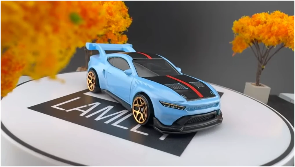 S650 Mustang First S650 2024 Ford Mustang Diecast! 1/18 Dark Horse in Carbonized Gray Screenshot 2025-08-24 081129