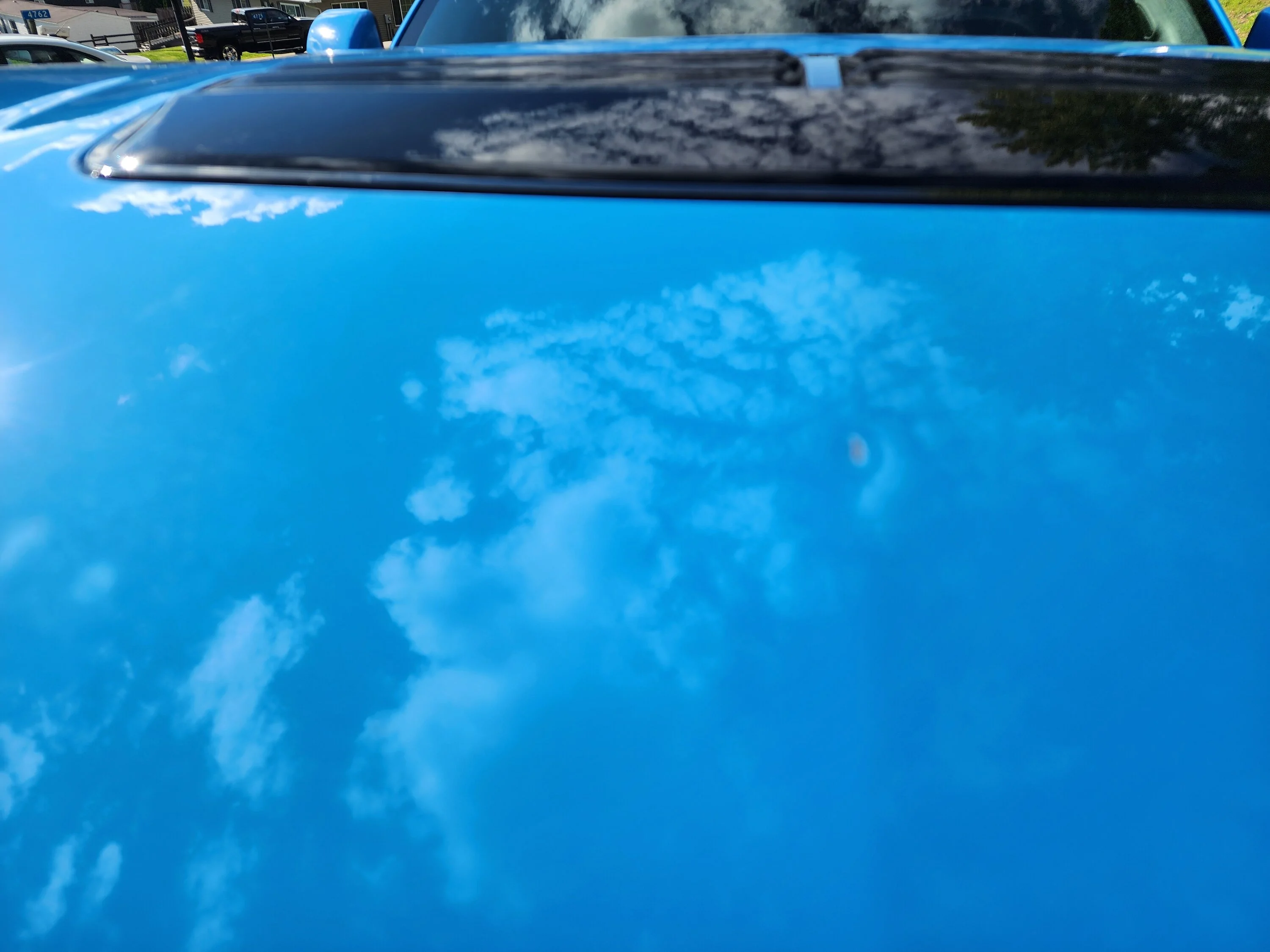 S650 Mustang Bummer of a rock chip/dent 20250822_171452
