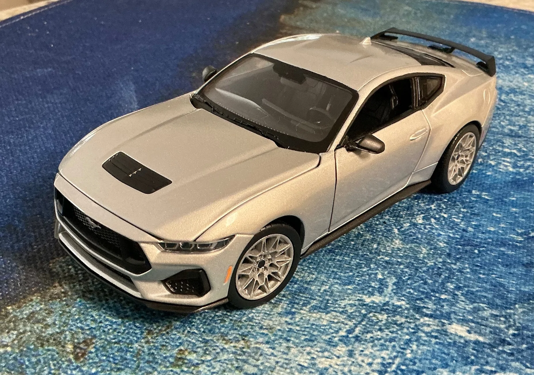 S650 Mustang First S650 2024 Ford Mustang Diecast! 1/18 Dark Horse in Carbonized Gray IMG_7276