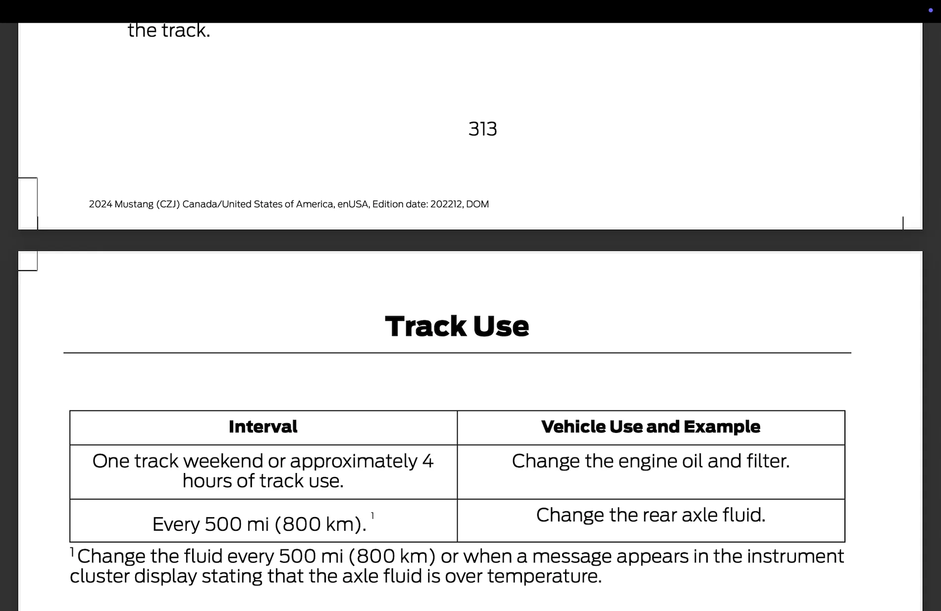 S650 Mustang Early oil change message Screenshot 2025-08-25 at 02.33.53