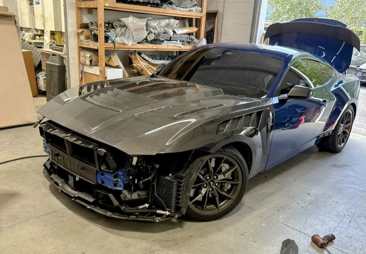 S650 Mustang Bummer of a rock chip/dent IMG_1192