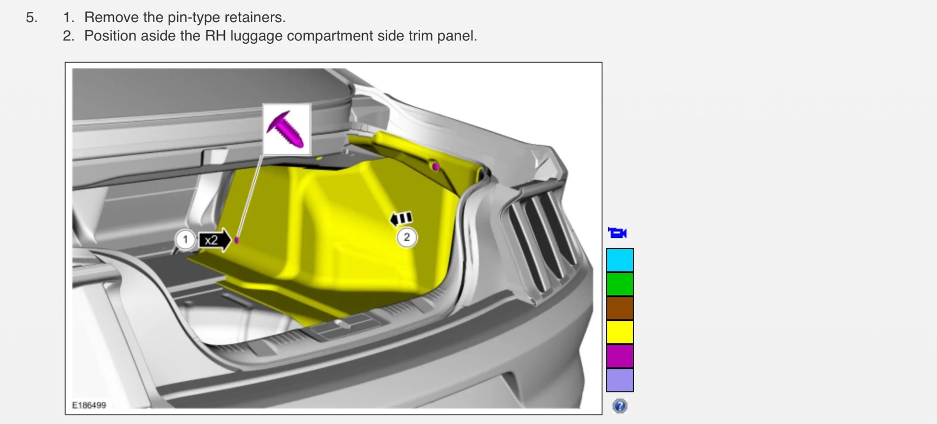 S650 Mustang New recall: water intrusion into BCM and connectors (25C43/25V546) bcmb location 001