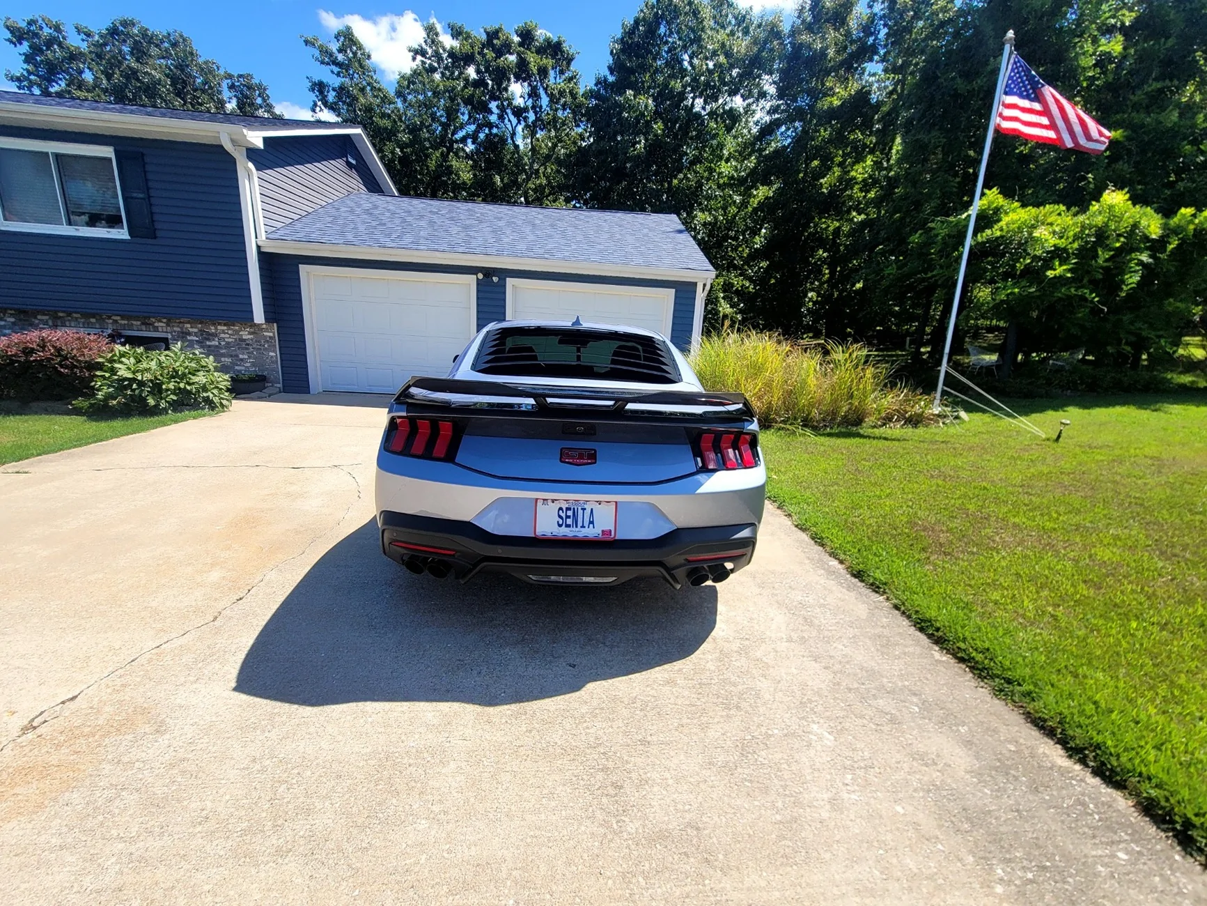 S650 Mustang Spoiler PP vs the lower profile IMG_20250822_153347