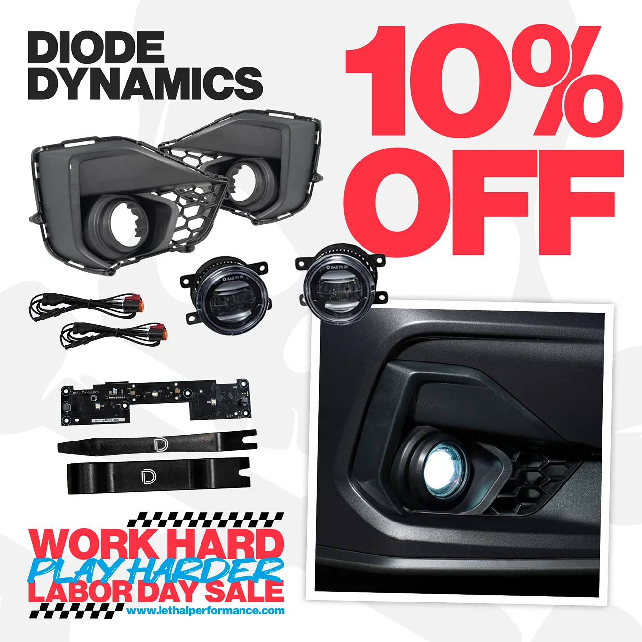 S650 Mustang LABOR DAY SALES are LIVE at Lethal Performance! diode dynamics s650 labor
