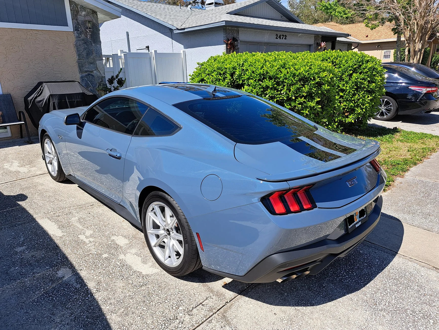 S650 Mustang Spoiler PP vs the lower profile 20250301_125905~2
