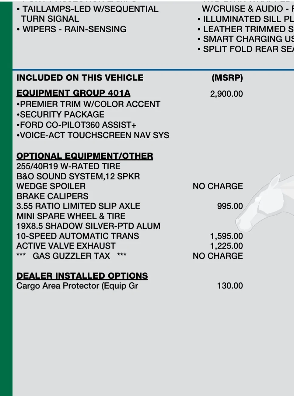 S650 Mustang 2026 Mustang Updates / Changes Revealed Screenshot_20250828_134614_Samsung Notes