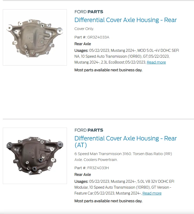 S650 Mustang Differential, Torsen vs 3.15 Diff