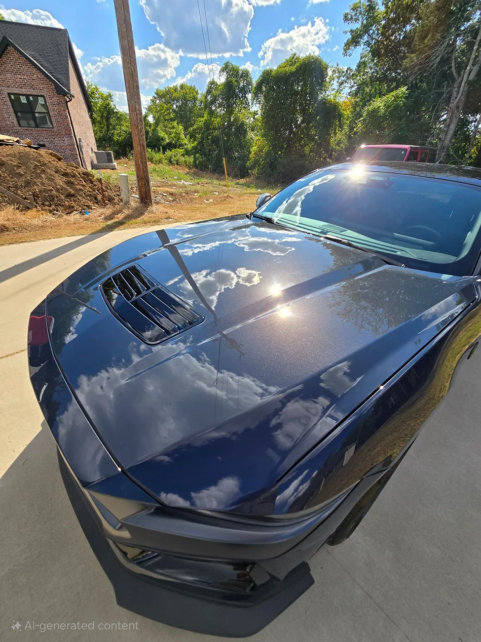S650 Mustang Removing Dark Horse Vinyl Hood Decals 20250829_155808(1)