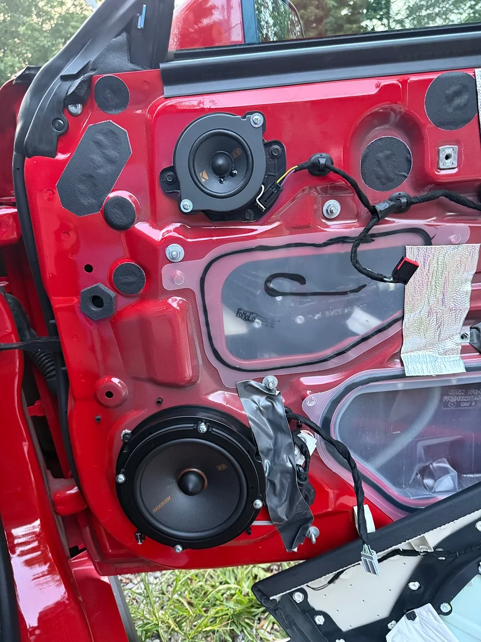 S650 Mustang Red Rocket’s Full S650 Mustang Stereo Project (9 Speakers) IMG_1749