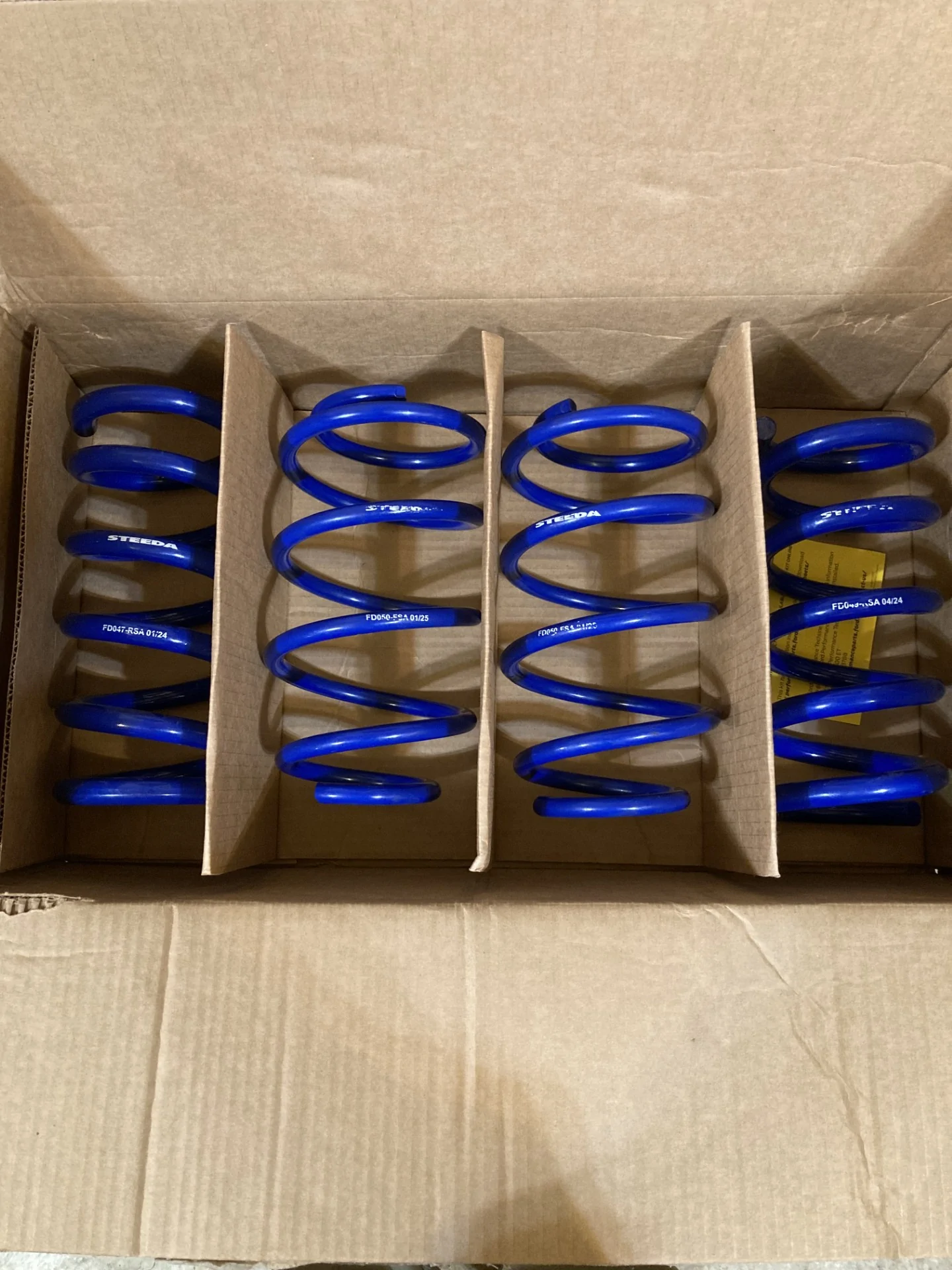 S650 Mustang steeda magneride minimum drop springs 555-8225 thumbnail_IMG_8091