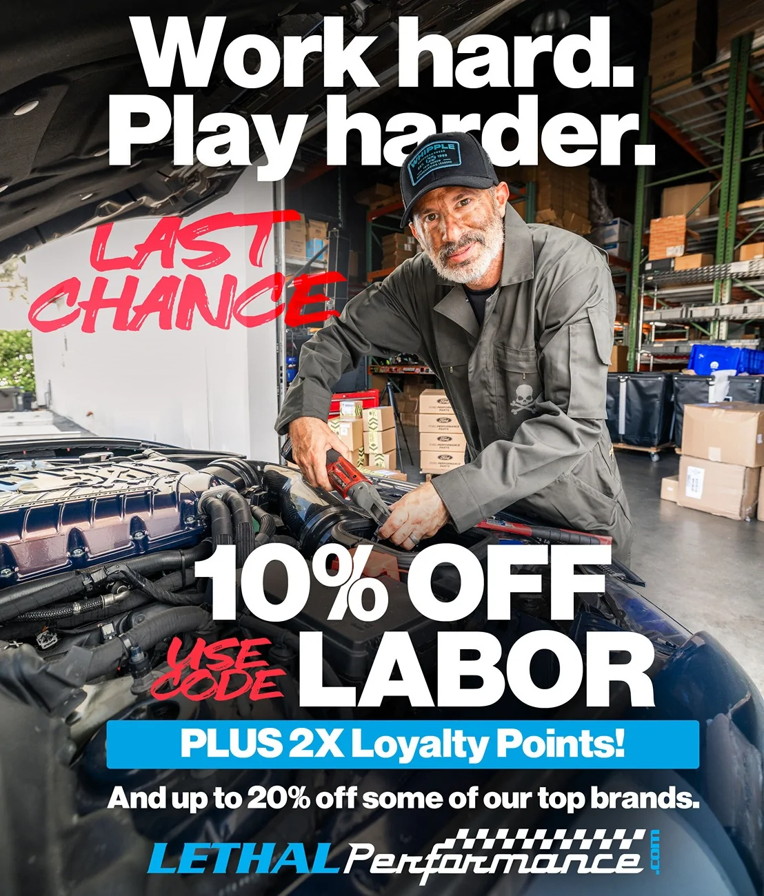 S650 Mustang LABOR DAY SALES are LIVE at Lethal Performance! 10% labor last