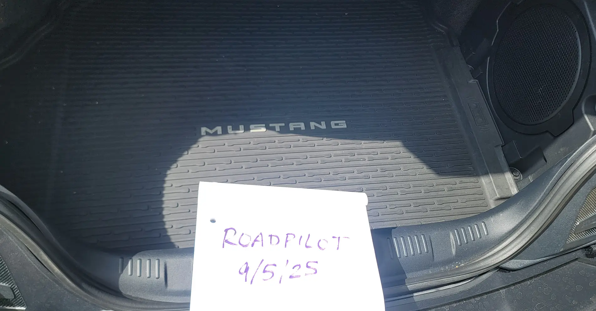 S650 Mustang Dark Horse Indoor Cover/Cargo Area Protector/Redline Subwoofer Package Deal 1757094766996-eu