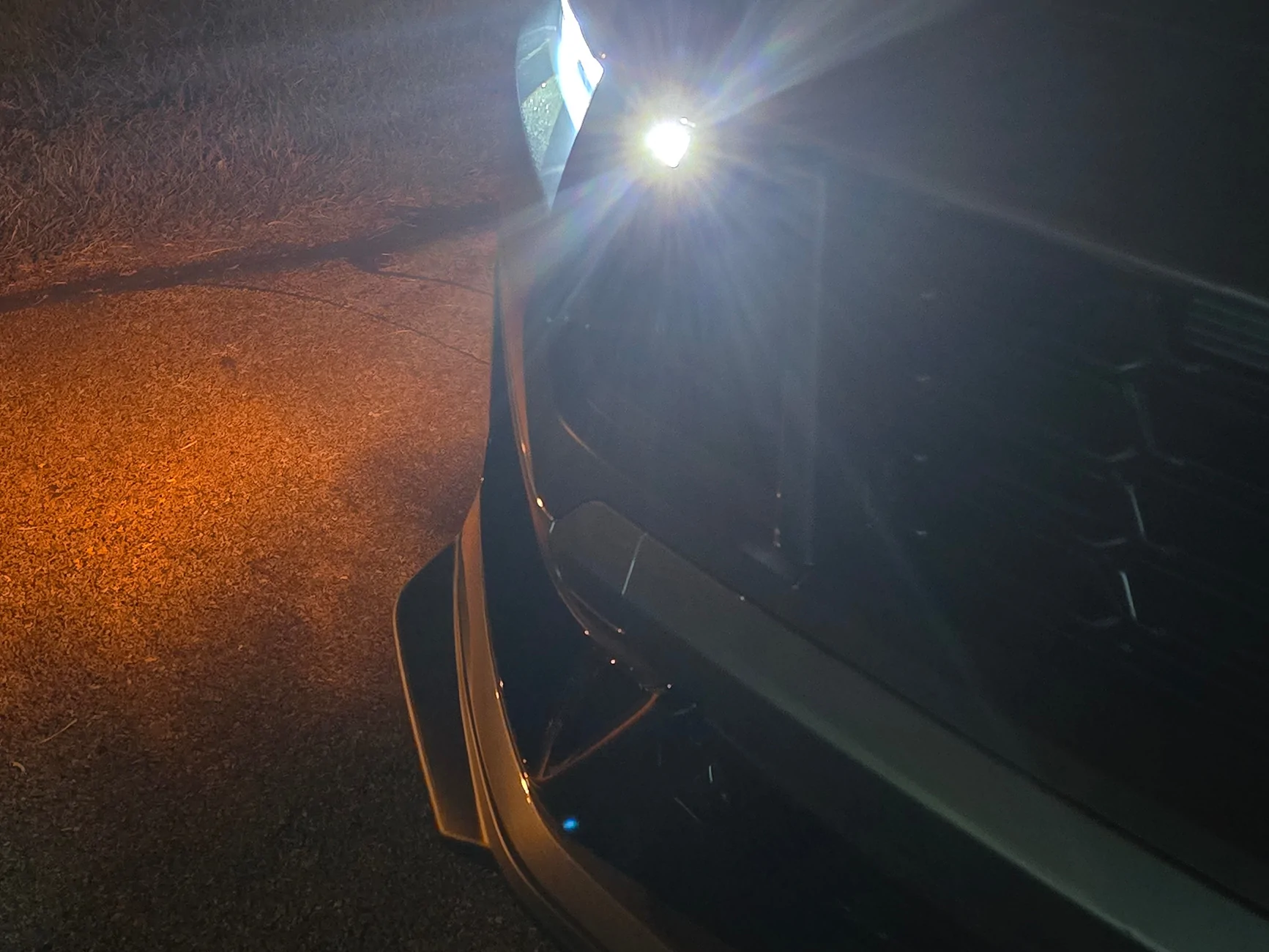 S650 Mustang Those little lights in the grille.... 20250911_224035