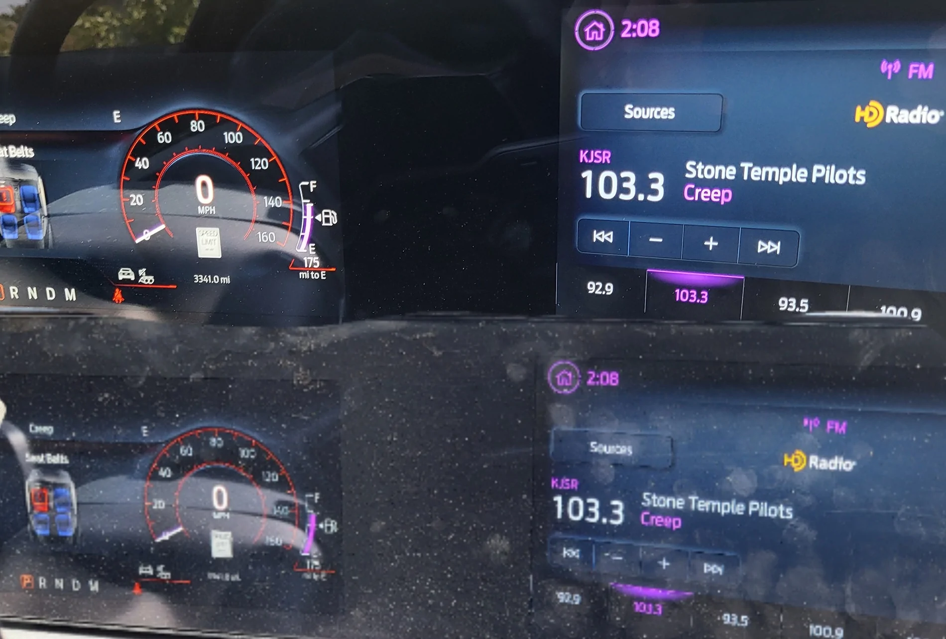 S650 Mustang Display screen visor 20240821_140827