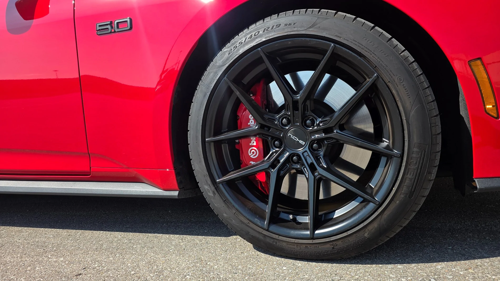 S650 Mustang New Wheels installed 20250912_143139