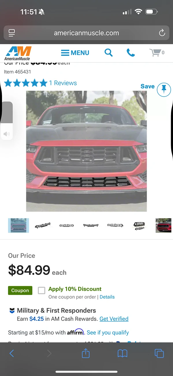 S650 Mustang Looking for Shop Recommendations for S650 MP Grille Install IMG_7903