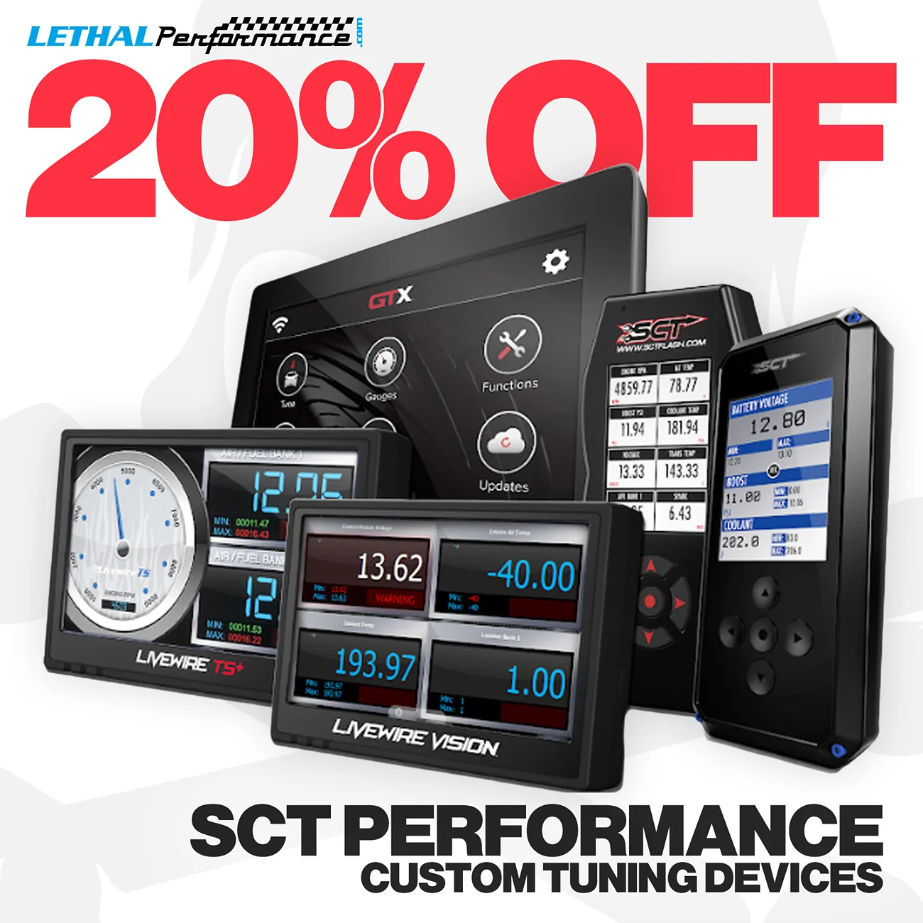 S650 Mustang 20% OFF SCT Devices here at Lethal Performance! sct 20% 2