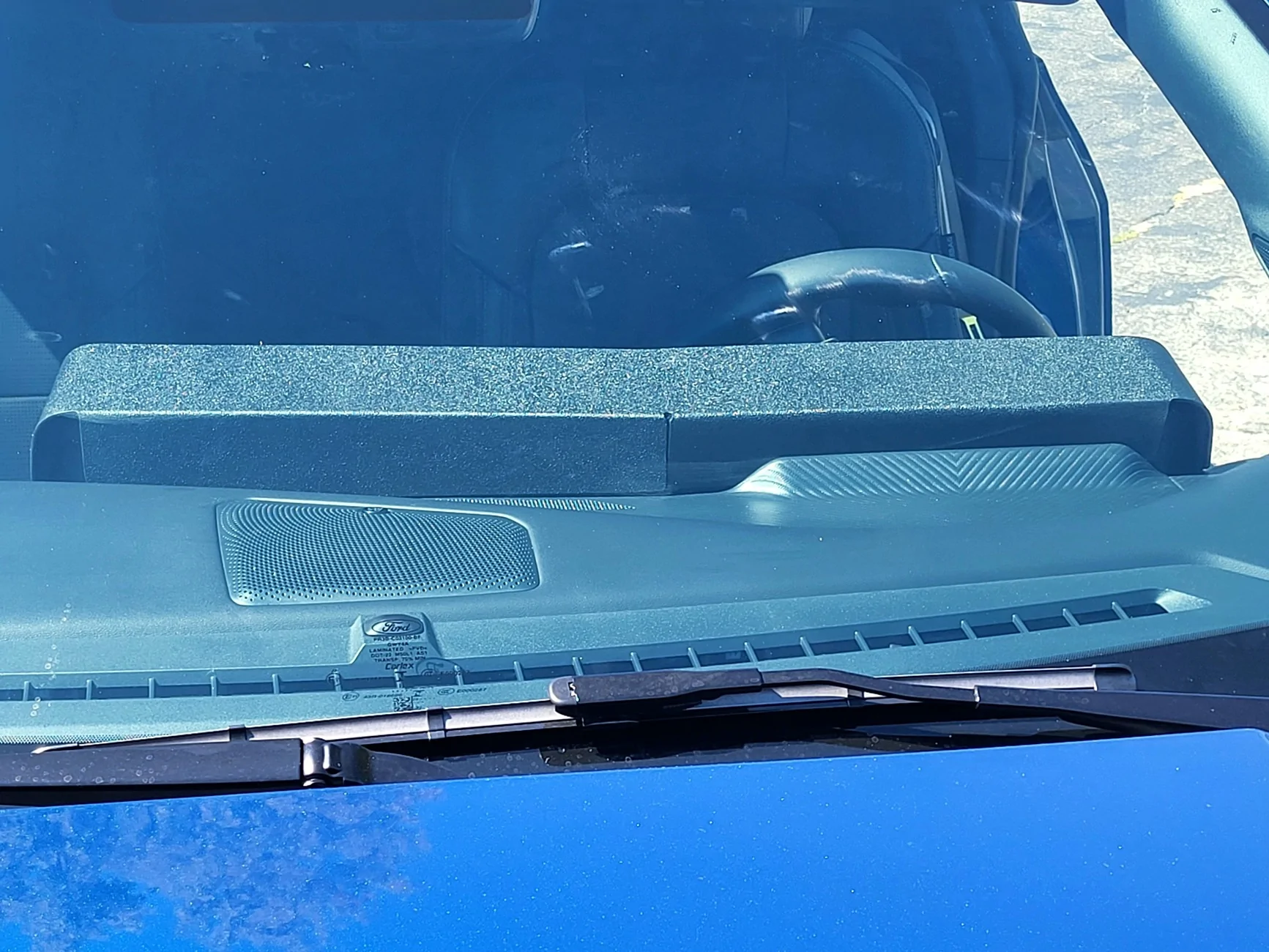S650 Mustang Display screen visor 20240905_112952