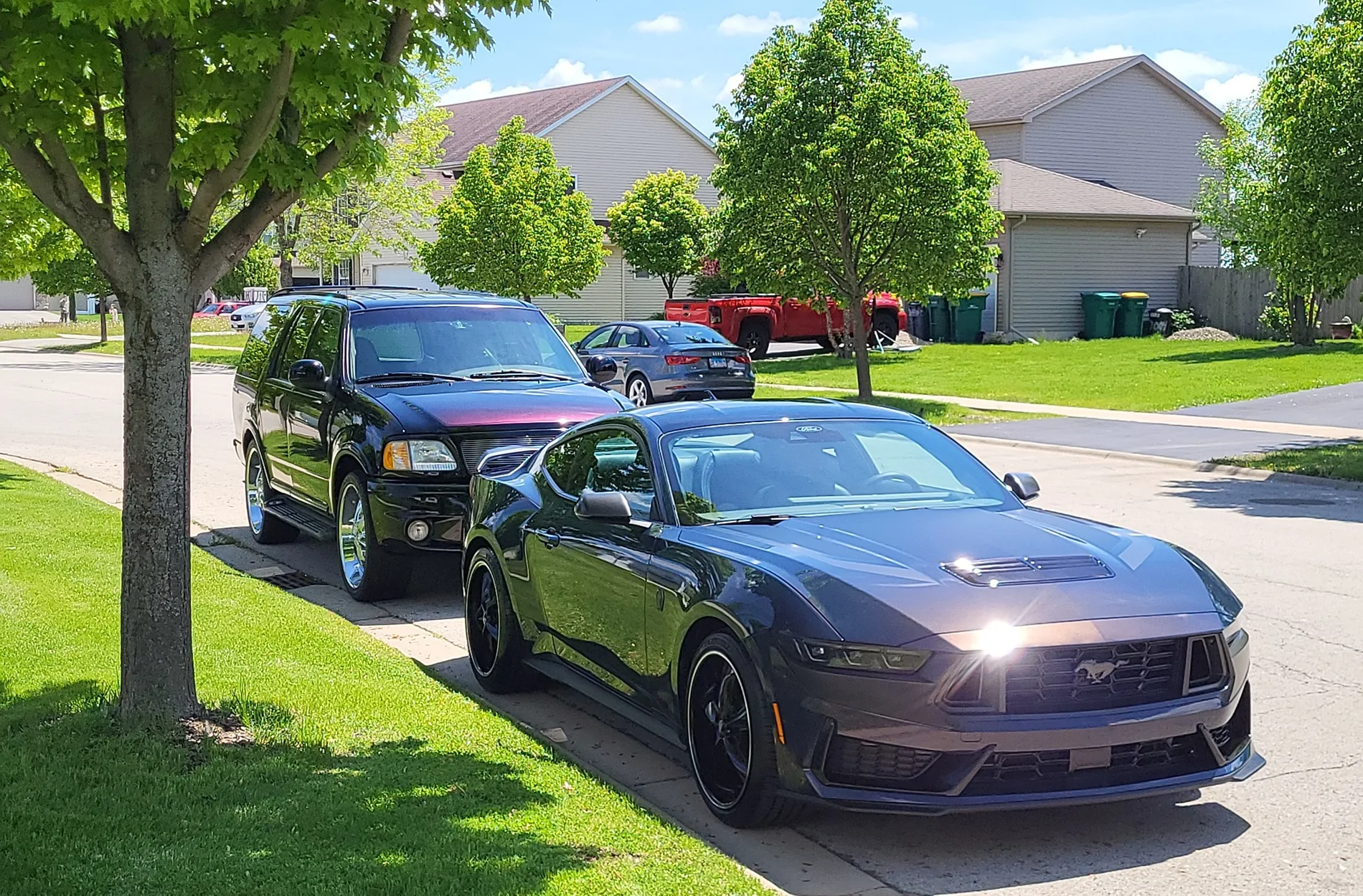 S650 Mustang Dark Horse - Hood decals 20240505_122717
