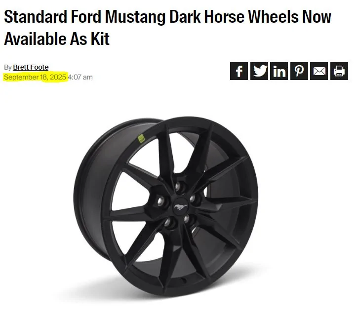S650 Mustang S650 - Australian OEM or Aftermarket Wheels Captur