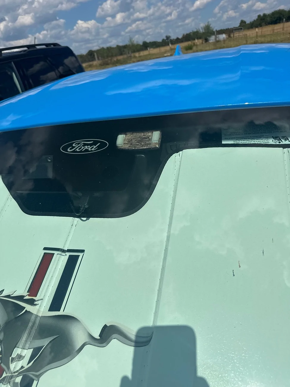 S650 Mustang EZ Pass / Smart Tag Location imag
