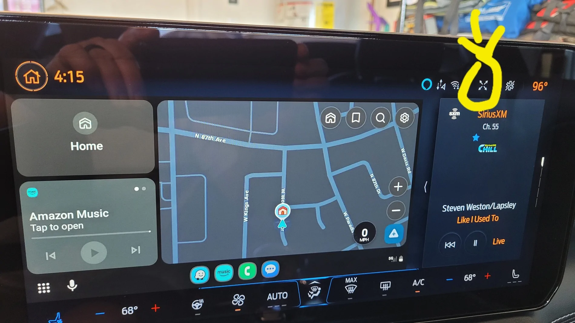 S650 Mustang Replaced Nav Screen with MPG 20250920_161552