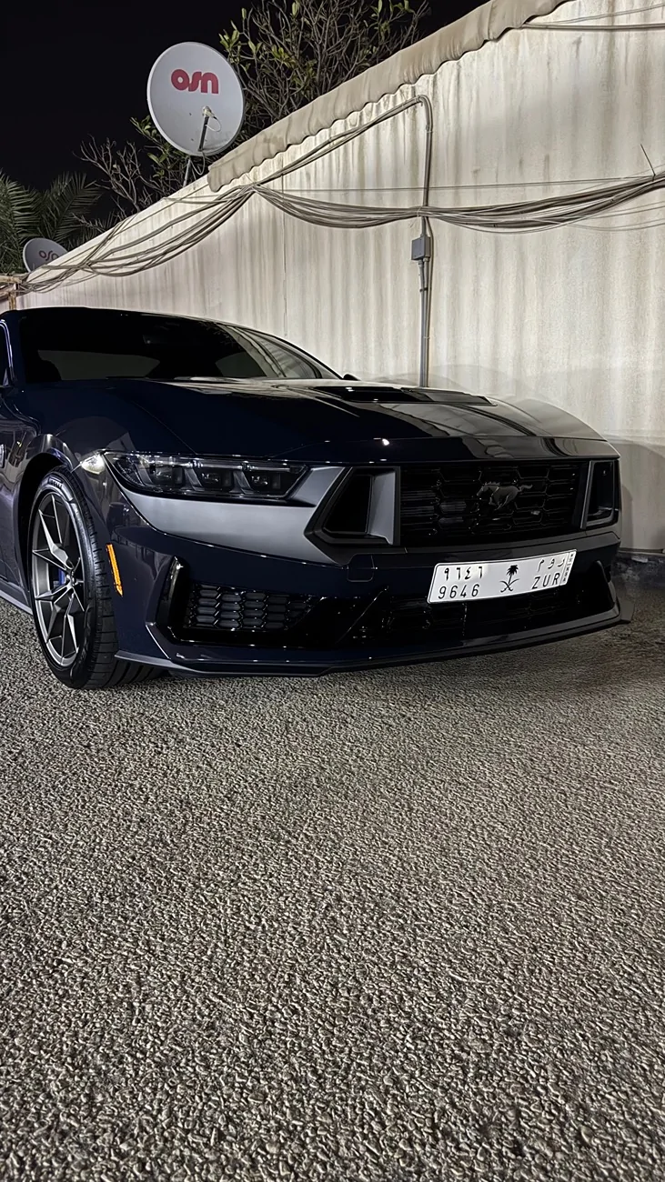 S650 Mustang emblem and plate IMG_5668