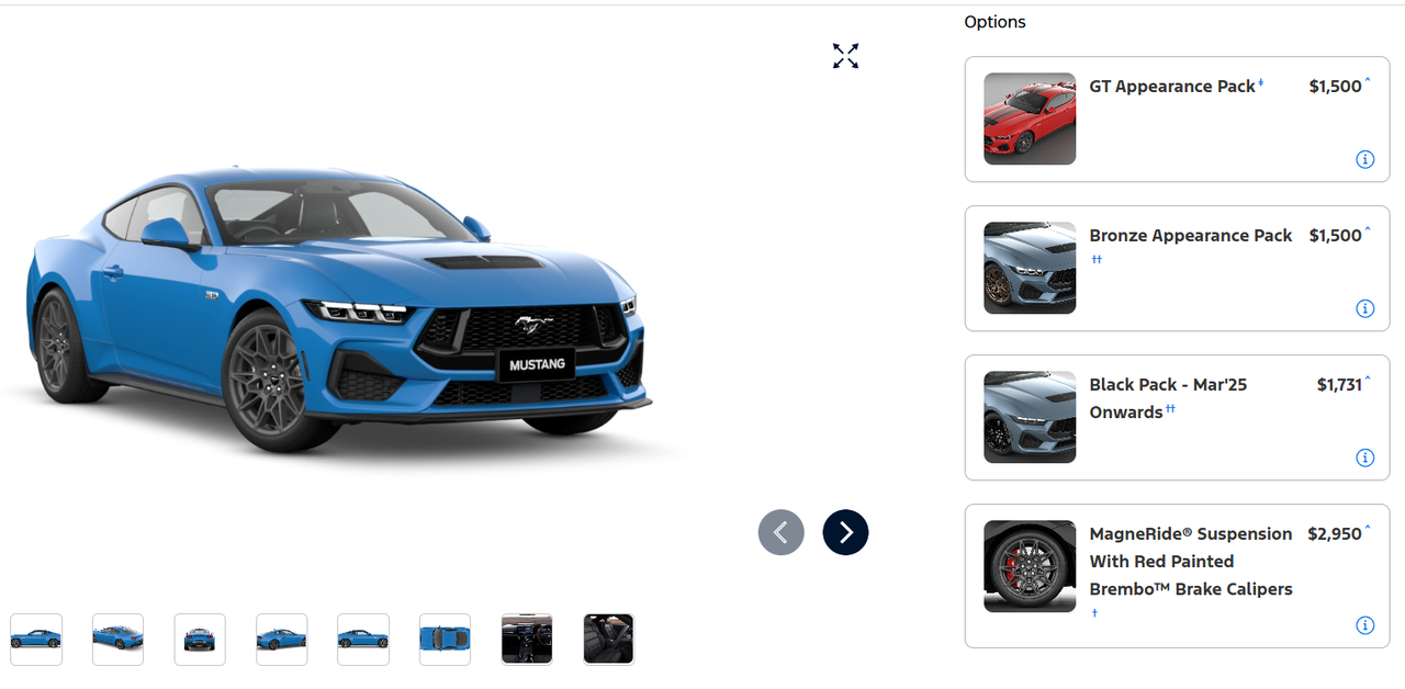 S650 Mustang 2025 Mustang Australia (AU) Screenshot-621