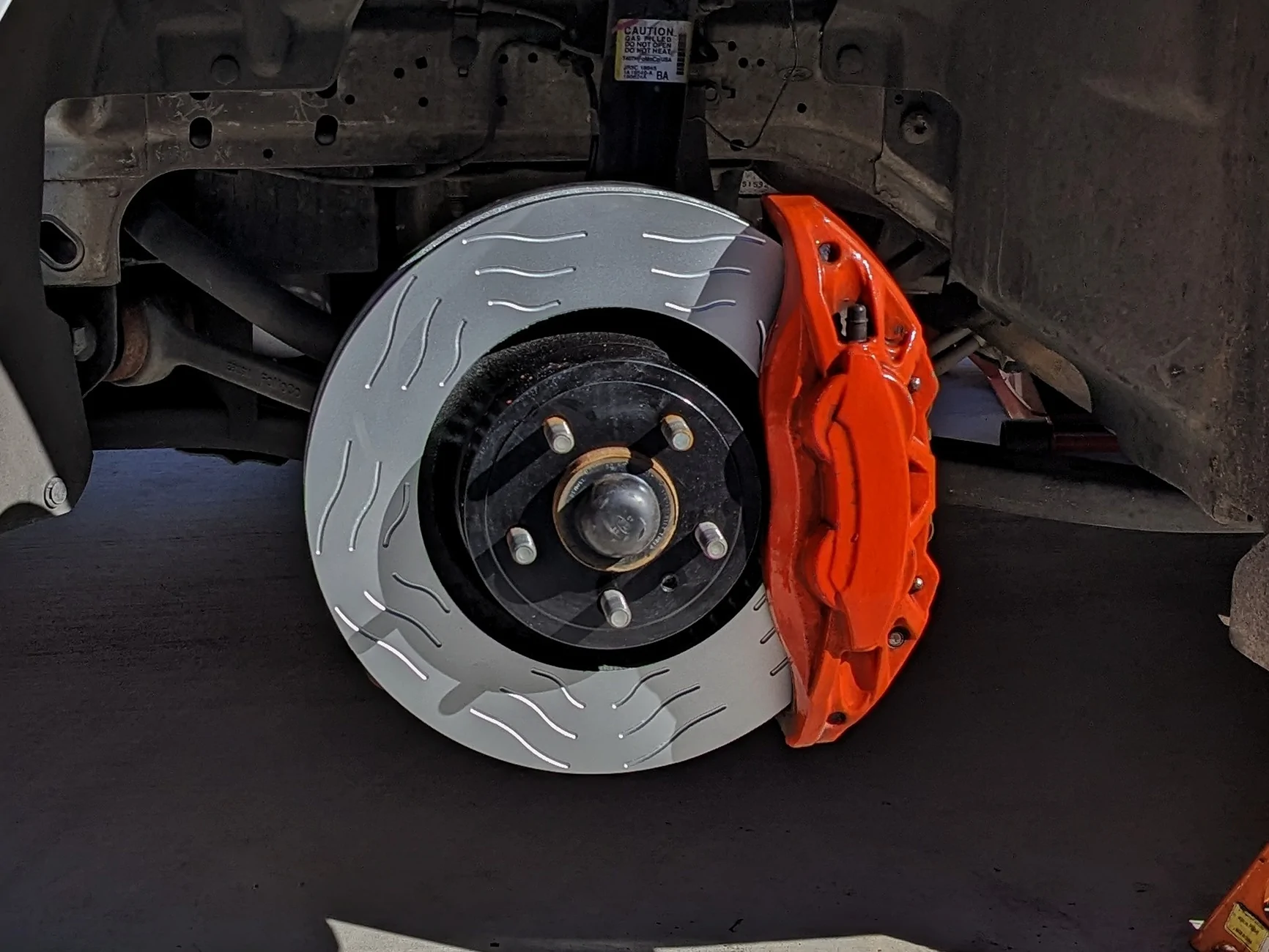 S650 Mustang Has anyone replaced the 4 piston front brakes with 6 piston? 1000002092